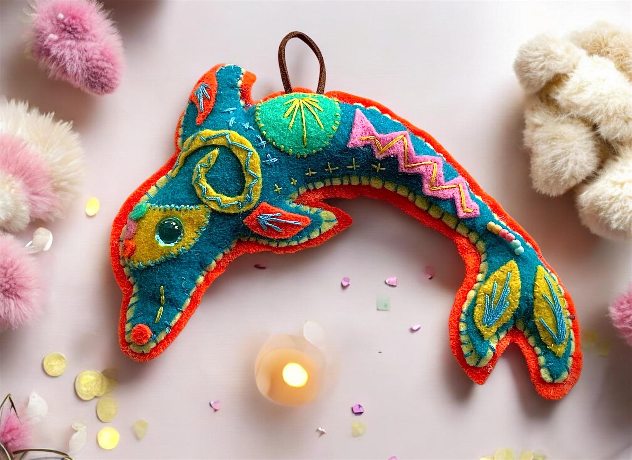 Felt Dolphin Favors | Baby Shower  | Nursery Decor | Christening gifts
