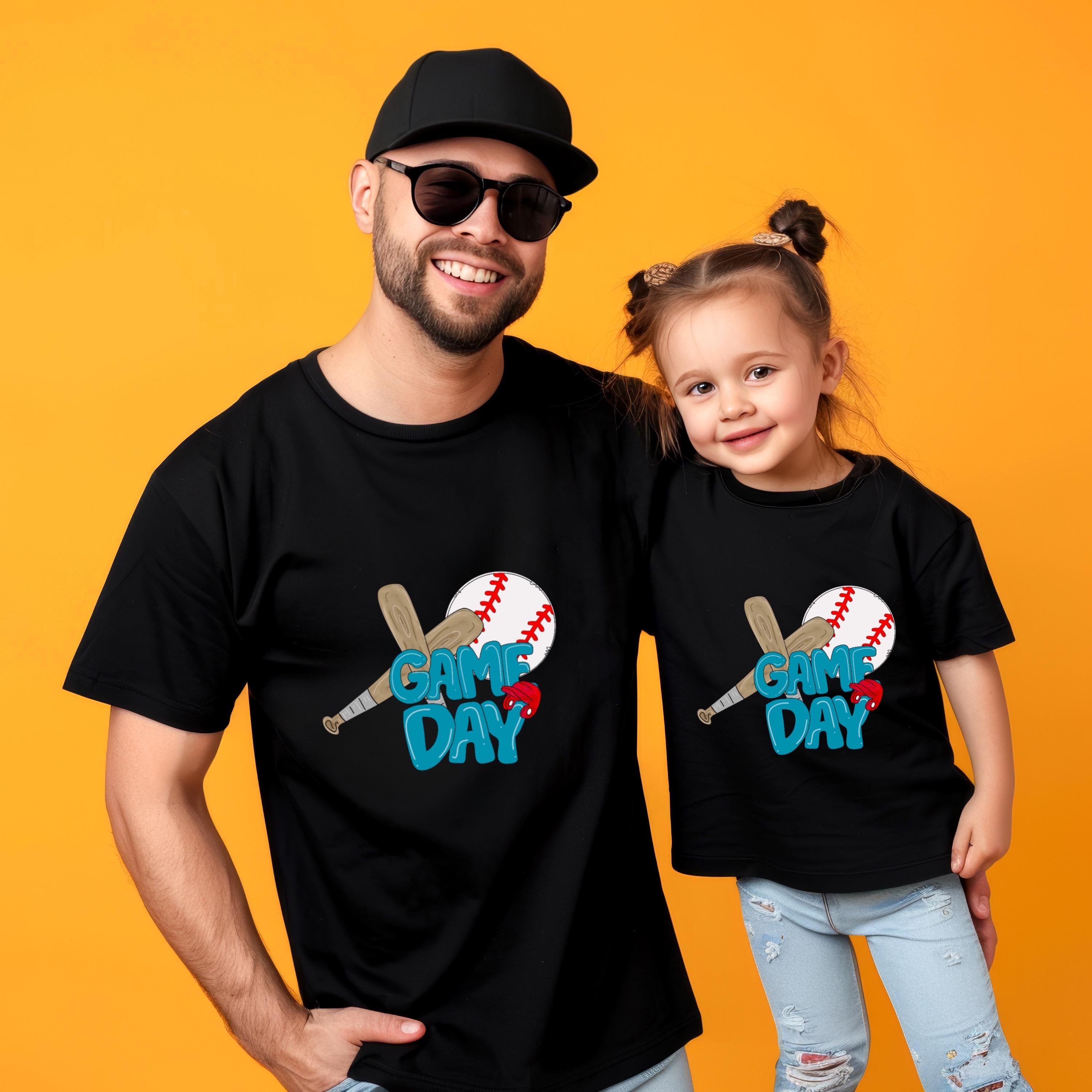 Game Day Baseball Kids Tee | Bat and Ball Sports Shirt