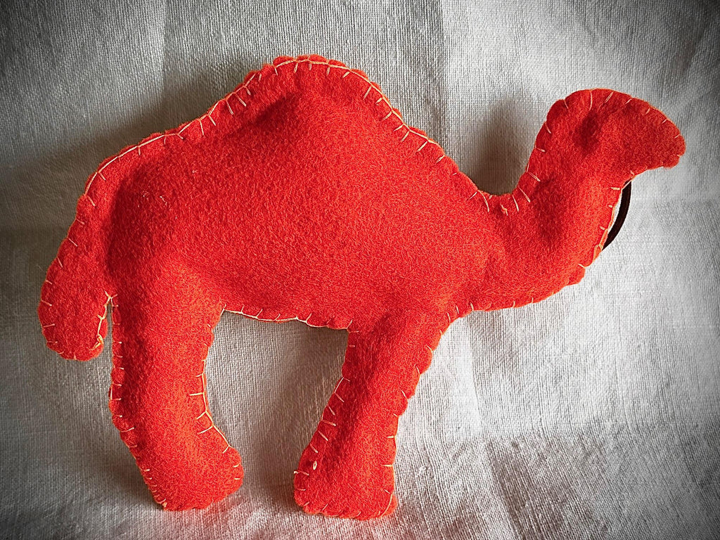 Felt Camel | Nursery Decoration | Baby Shower | Birthday Gift | Christening favors