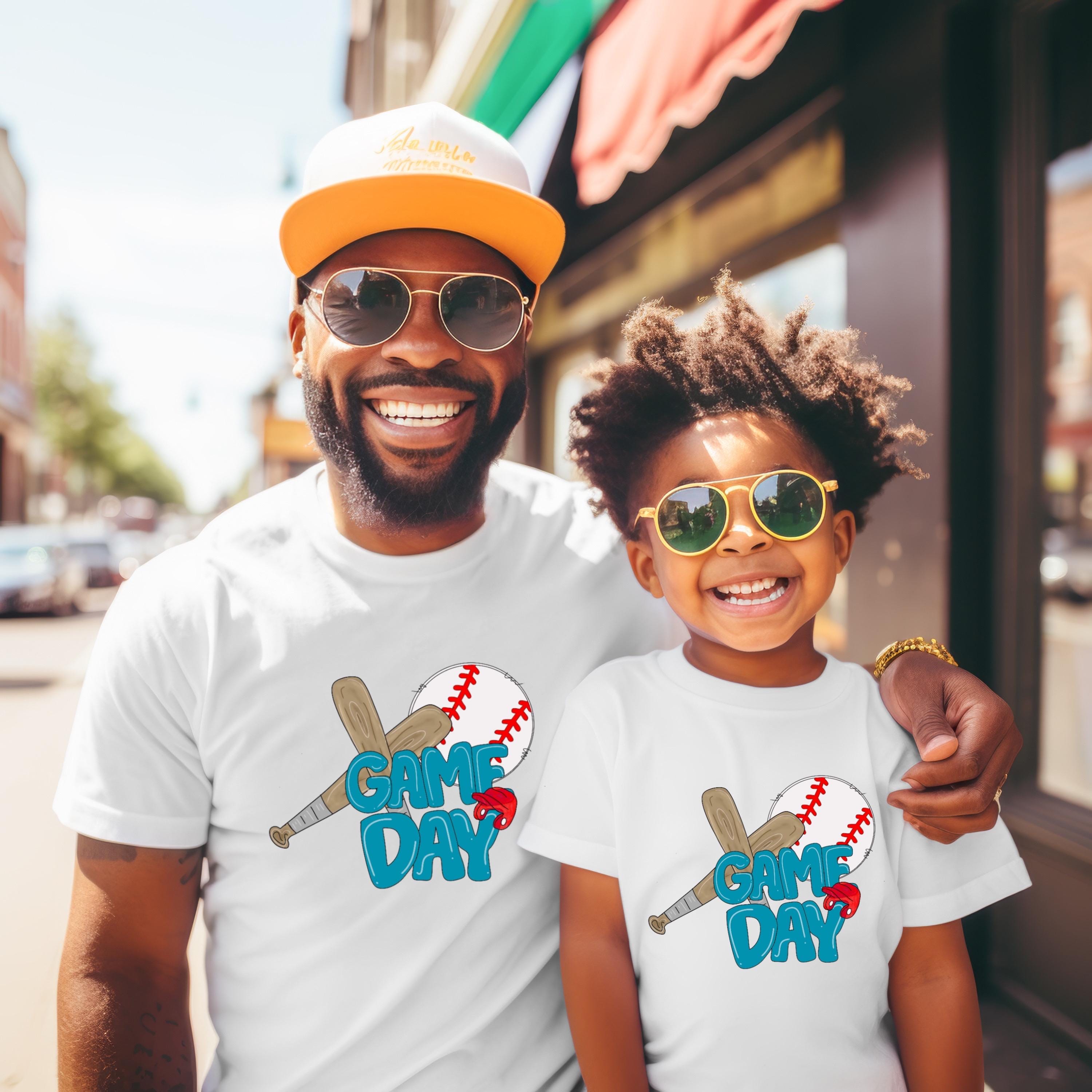 Game Day Baseball Kids Tee | Bat and Ball Sports Shirt