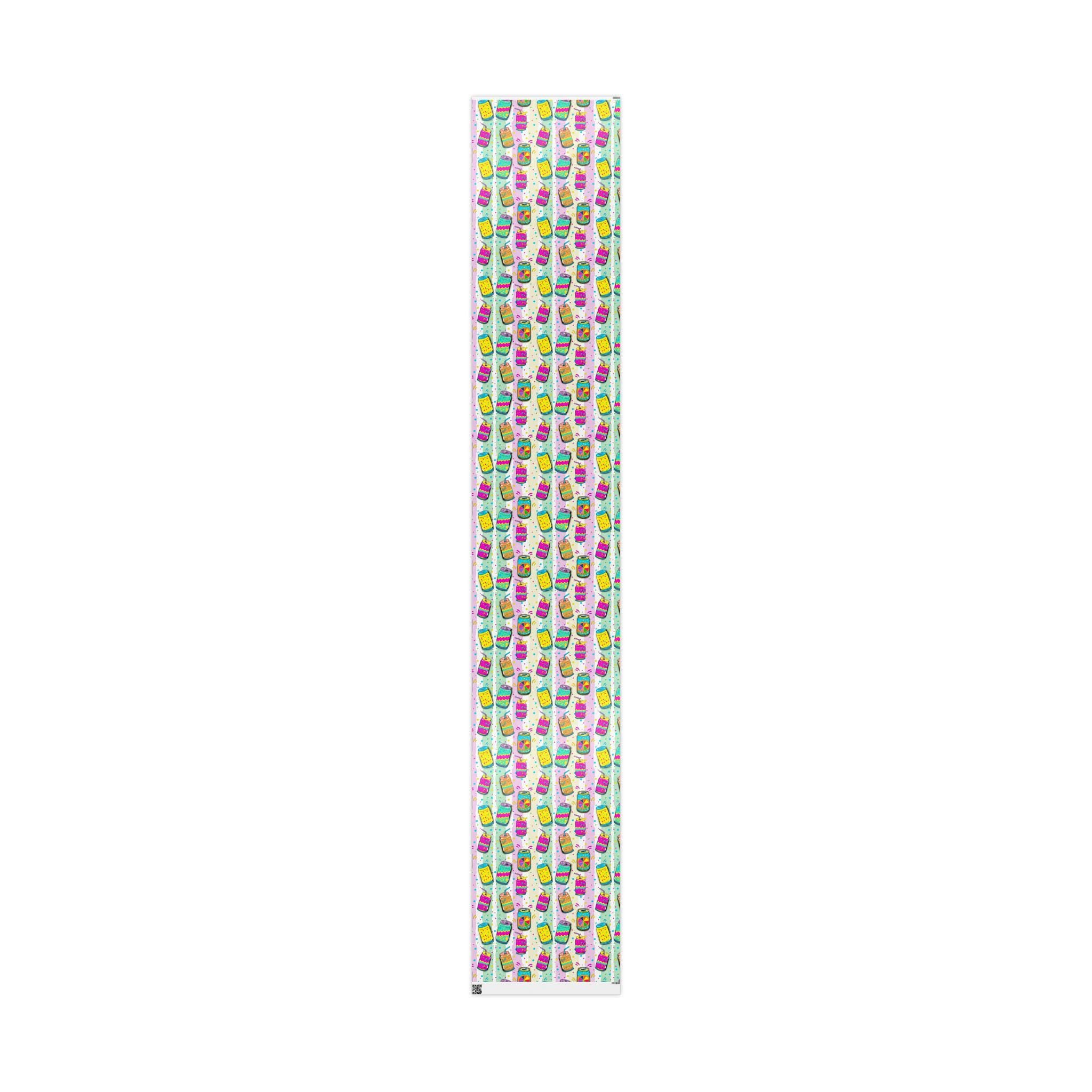 Colorful Lemonade Party Wrapping Paper, Summer Citrus Gift Wrap