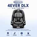 Graco 4Ever DLX 4-in-1 Convertible Car Seat | Rear-Facing, Forward-Facing, Highback Booster & Backless Booster