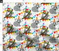 Party Koala Fabric by the Yard – Cute Koala Surface Pattern, Kids Fabric, Australia Animal Print, Celebration Fabric for Quilting & Craft